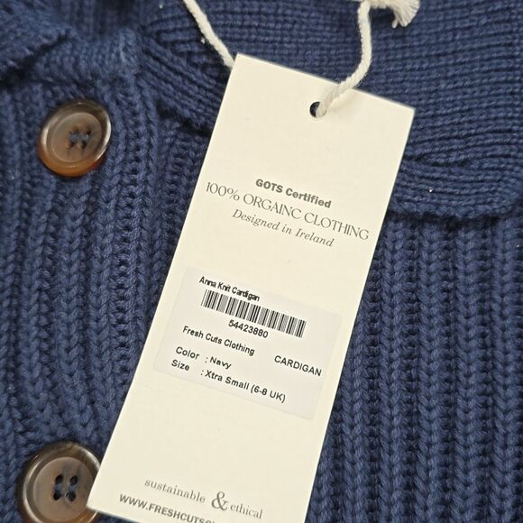 690 NWT Fresh Cuts Clothing Anna Knit Cardigan Size XS - Picture 3 of 7